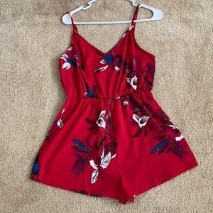 SHEIN floral romper